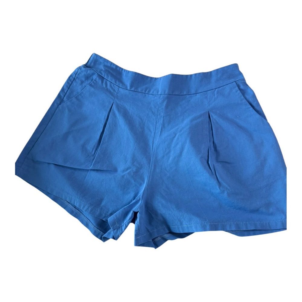 Blue Women's Shorts Set - Picture 2 of 5